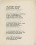 Elegy in Regents Park, page 3 by William Alfred