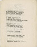 Elegy in Regents Park, page 1 by William Alfred