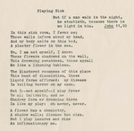 Playing Sick by William Alfred