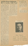 18th page of report to Dean Bildersee after Country Fair 1943 by Brooklyn College and Shirlee Slavin