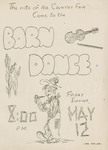 Flyer for the Barn Dance at the Country Fair, 1944 by Brooklyn College and Ira Wollen