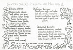 Country Fair culinary offerings flyer 1991 by Brooklyn College and Robyn A. Davis
