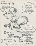 Sad Puppy Flyer 1983 by Brooklyn College and Oveta Jack