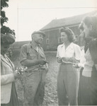 Students Talking With Farmer by Arnold Eagle