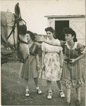 Students With Horse by Brooklyn College