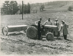 Students Using Tractor by Brooklyn College