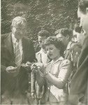 Students Seeing Poison Ivy on Campus by Arnold Eagle