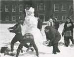 Snowball Fight by Brooklyn College
