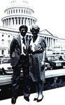 Intern Carmine Perretta with Congresswoman Geraldine Ferraro, 1983