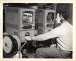 Closed-circuit Television Student Working by New York Trade School