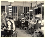 Sign Painting Students at Work by New York Trade School