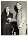 Student Receiving Award at a New York Trade School Commencement Ceremony by New York Trade School and Elmo E. Sollitto